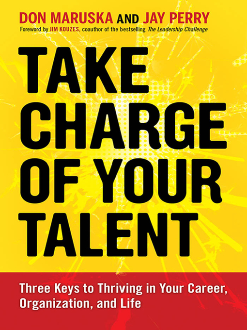 Title details for Take Charge of Your Talent by Don Maruska - Wait list